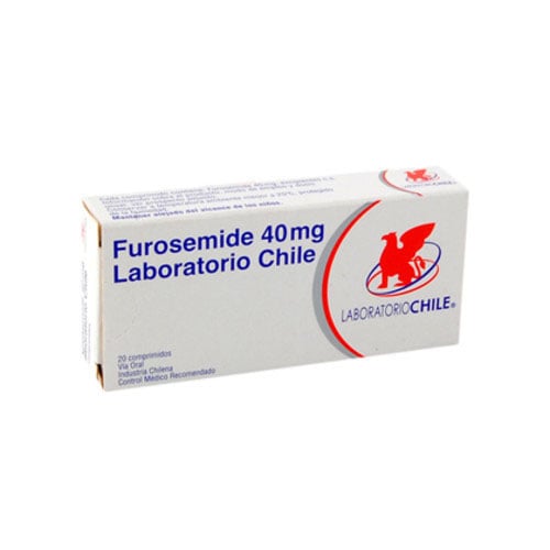 Furosemide 40 Mg 20 Comprimidos Laboratorio Chile