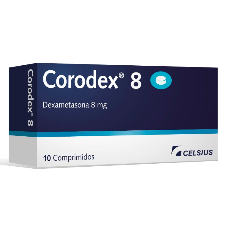 CORODEX 8 MG 10 COMPRIMIDOS