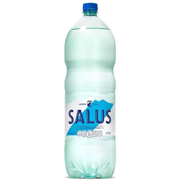 Agua Salus Con Gas 2.25 L