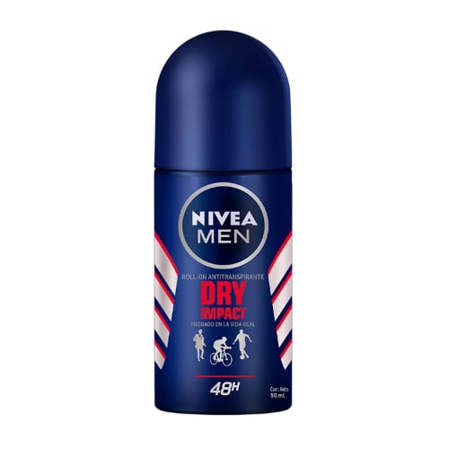 Antitranspirante En Roll On Nivea Men Dry Impact 50 Ml