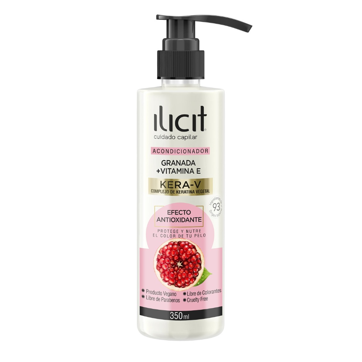 Acondicionador Ilicit Kera-v Granada 350 Ml