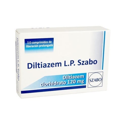 Diltiazem Lp 120 Mg 10 Comprimidos