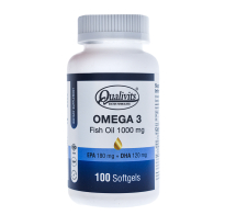 Omega-3 Qualivits Fish Oil 1000 Mg 100 Cápsulas