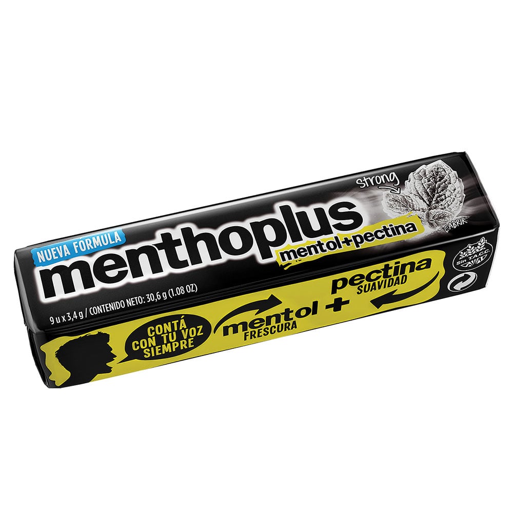 PASTILLAS MENTHOPLUS STRONG 30