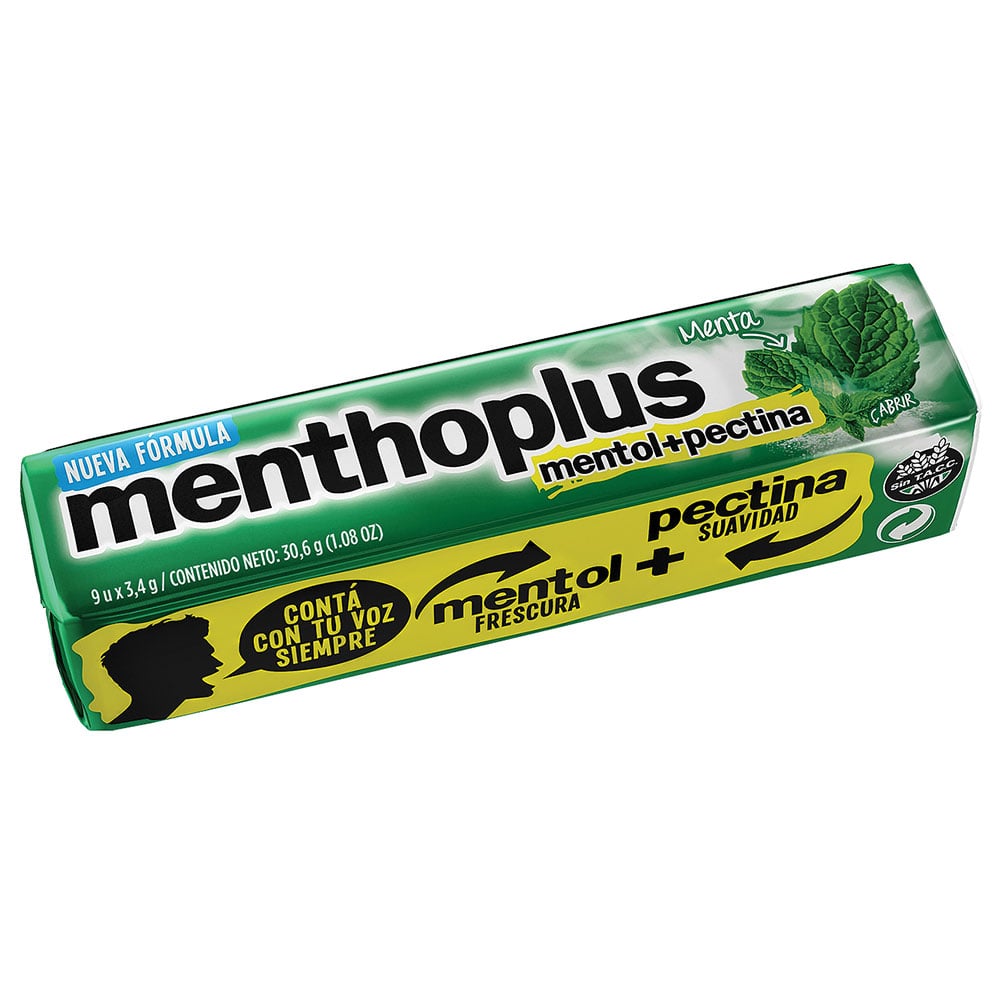 Pastillas Menthoplus Menta 38 G