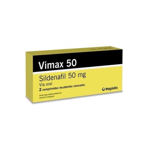 Vimax 50 Mg 2 Comprimidos