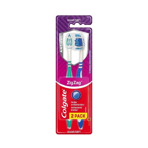 CEPILLO DE DIENTES COLGATE ZIG ZAG MEDIO 2X1