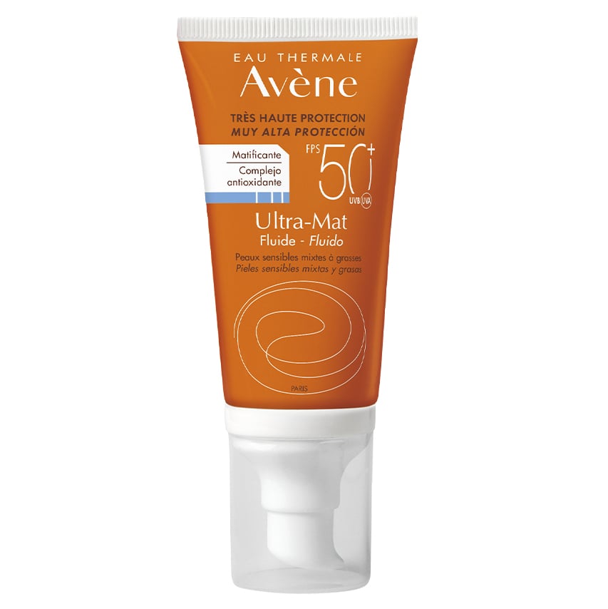 Protector Solar Avène Fluido Ultra Matte Fps50+ 50  ml