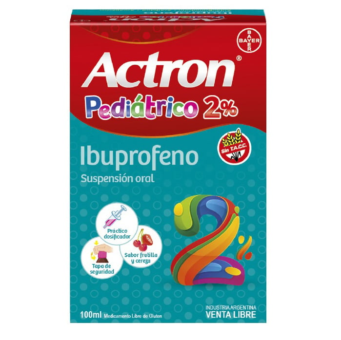 Actron Pediátrico 2% 100 Ml