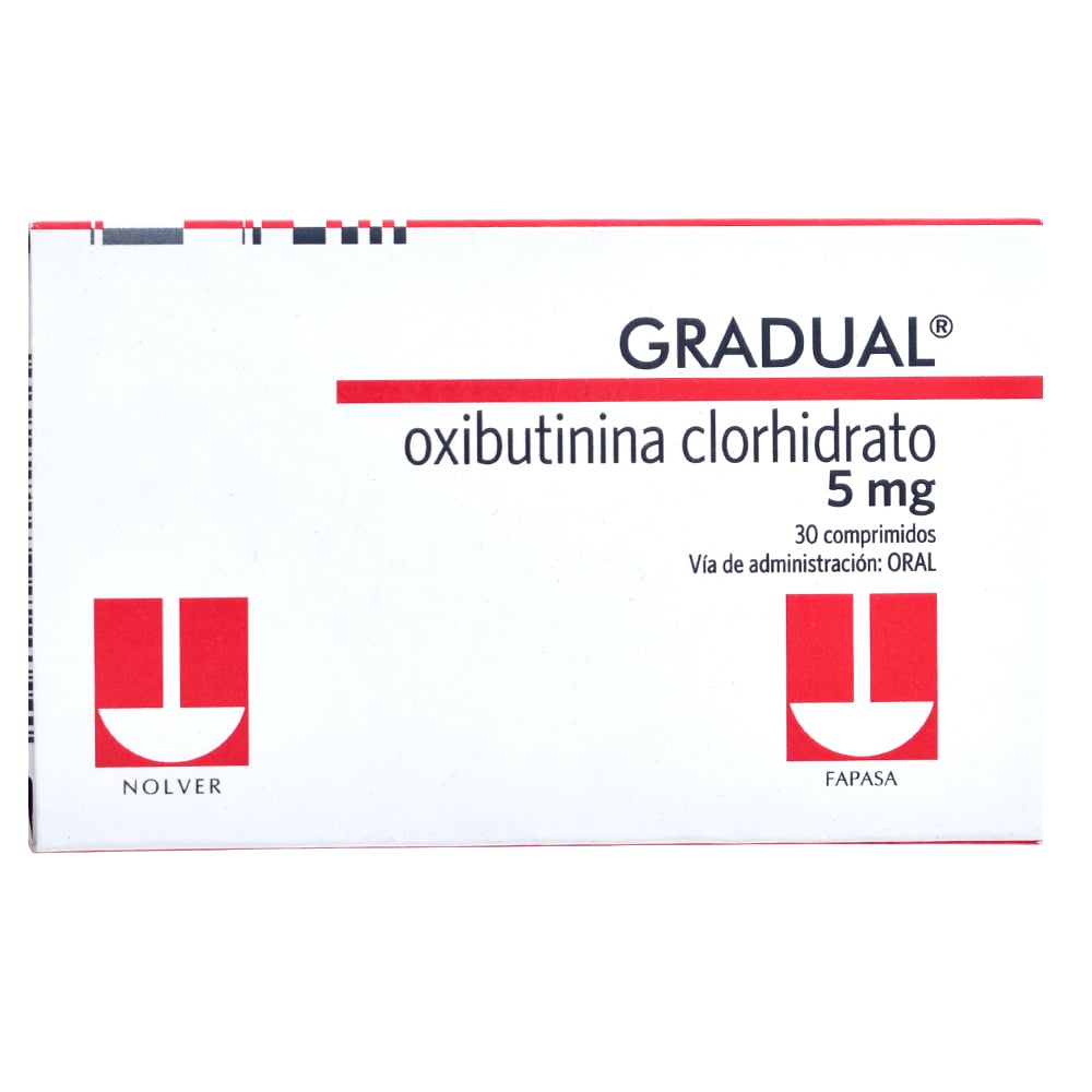 Gradual 5 Mg 30 Comrimidos