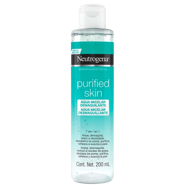 AGUA MICELAR NEUTROGENA PURIFIED SKIN 200 ML