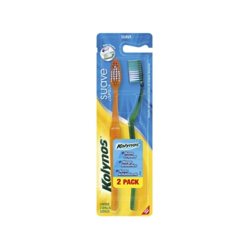 Cepillo De Dientes Kolynos Doctor Suave 2 Unidades