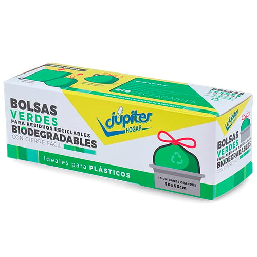 **JUPITER BOLSA VERDE RESIDUO 50X55