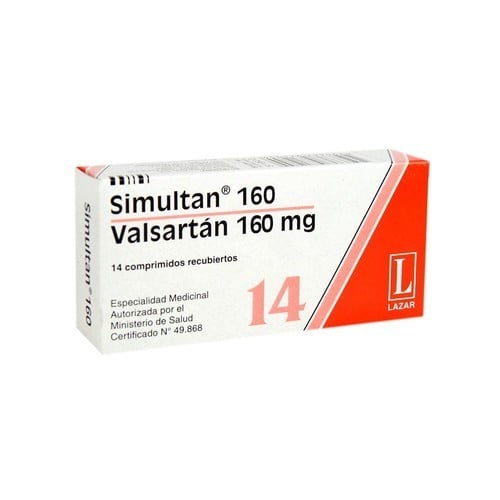 Simultan 160 Mg 14 Comprimidos