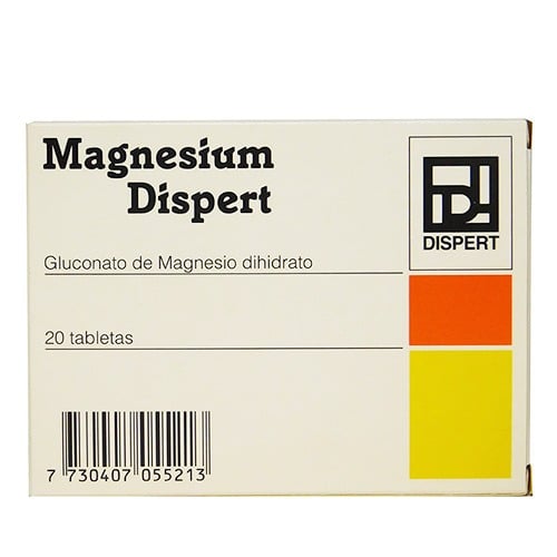 Magnesium Dispert 20 Tabletas