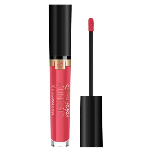 Labial Max Factor Lipfinity Velvet Matte N°025 Red Luxury