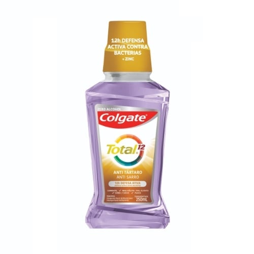 Enjuague Bucal Colgate Total 12 Antisarro 250 Ml