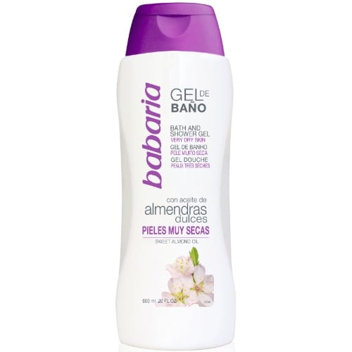 Gel De Ducha Babaria Almendras 600 Ml