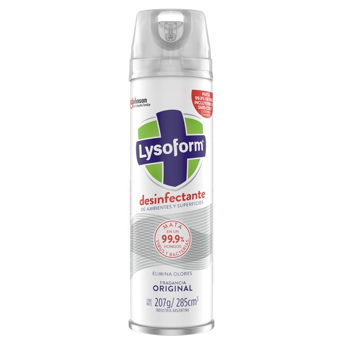 Desinfectante En Aerosol Lysoform Original 285 Ml 