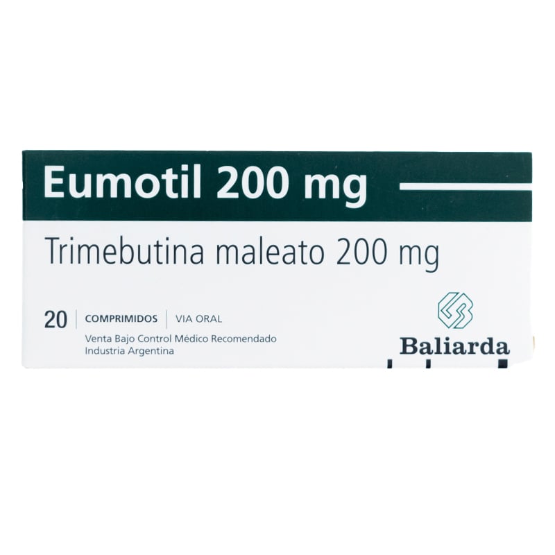 Eumotil 200 Mg 20 Comprimidos