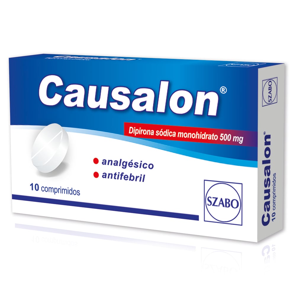 Causalon 500 Mg 10 Comprimidos