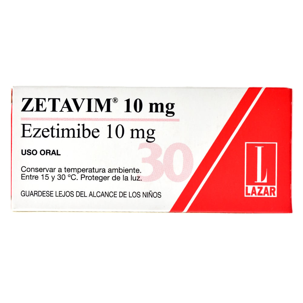 Zetavim 10 Mg 30 Comprimidos