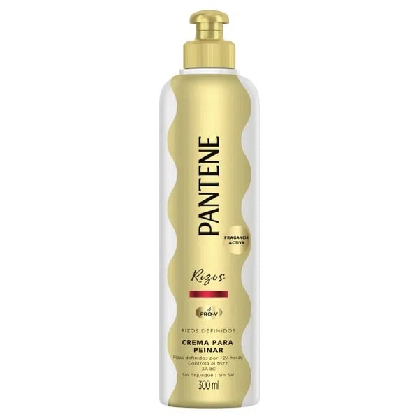 Crema Para Peinar Pantene Rizos Definidos 300 Ml