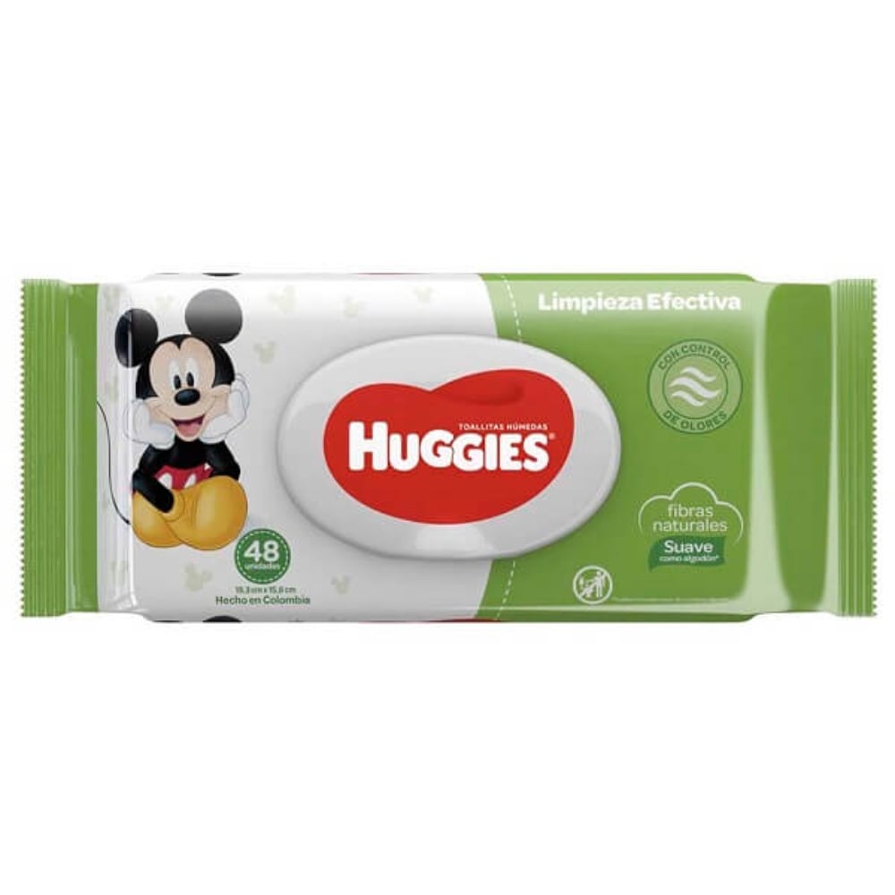 Toallitas Húmedas Huggies Active Fresh 48 Unidades