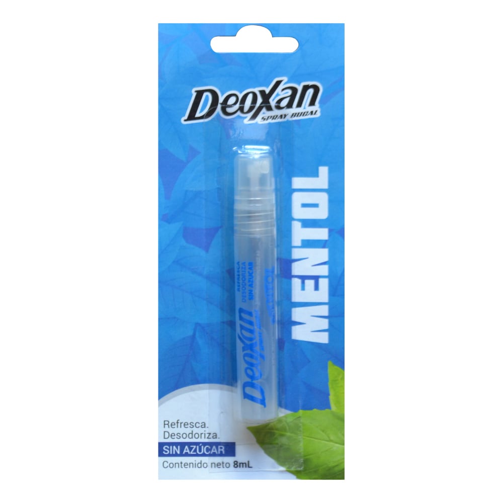 Desodorante Bucal Deoxan Mentol 9 Ml