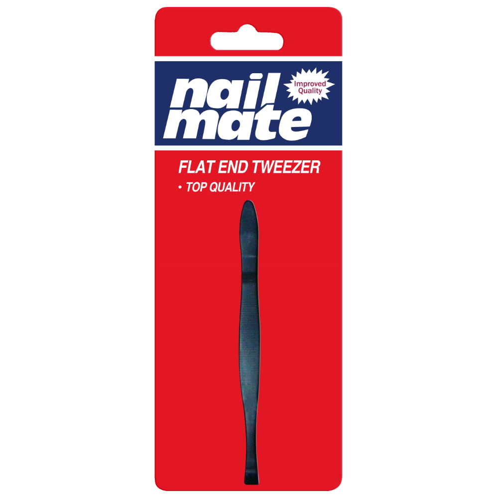 NAIL MATE PINZA DEPILAR NEGRA BLISTER