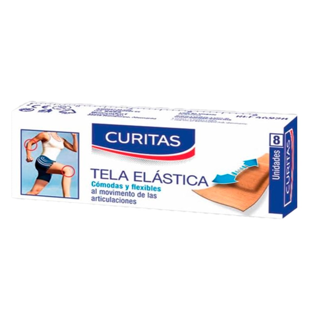 CURITAS TELA ELASTICA X 8