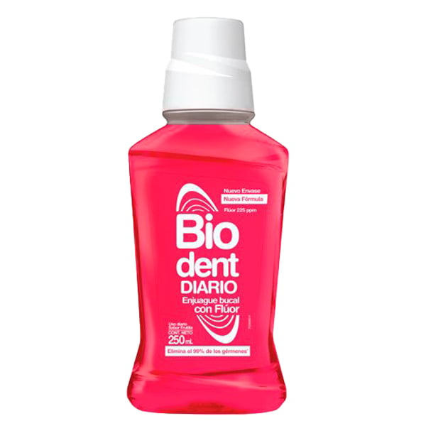 ENJUAGUE BUCAL BIODENT DIARIO TUTTI FRUTTI 290 ML