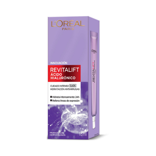 CREMA OJOS L´ORÉAL PARIS REVITALIFT ACIDO HIALULRONICO X 15ML