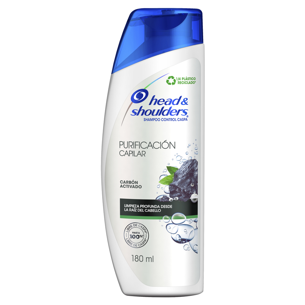 Shampoo Head & Shoulders Purificación Capilar 180 Ml 