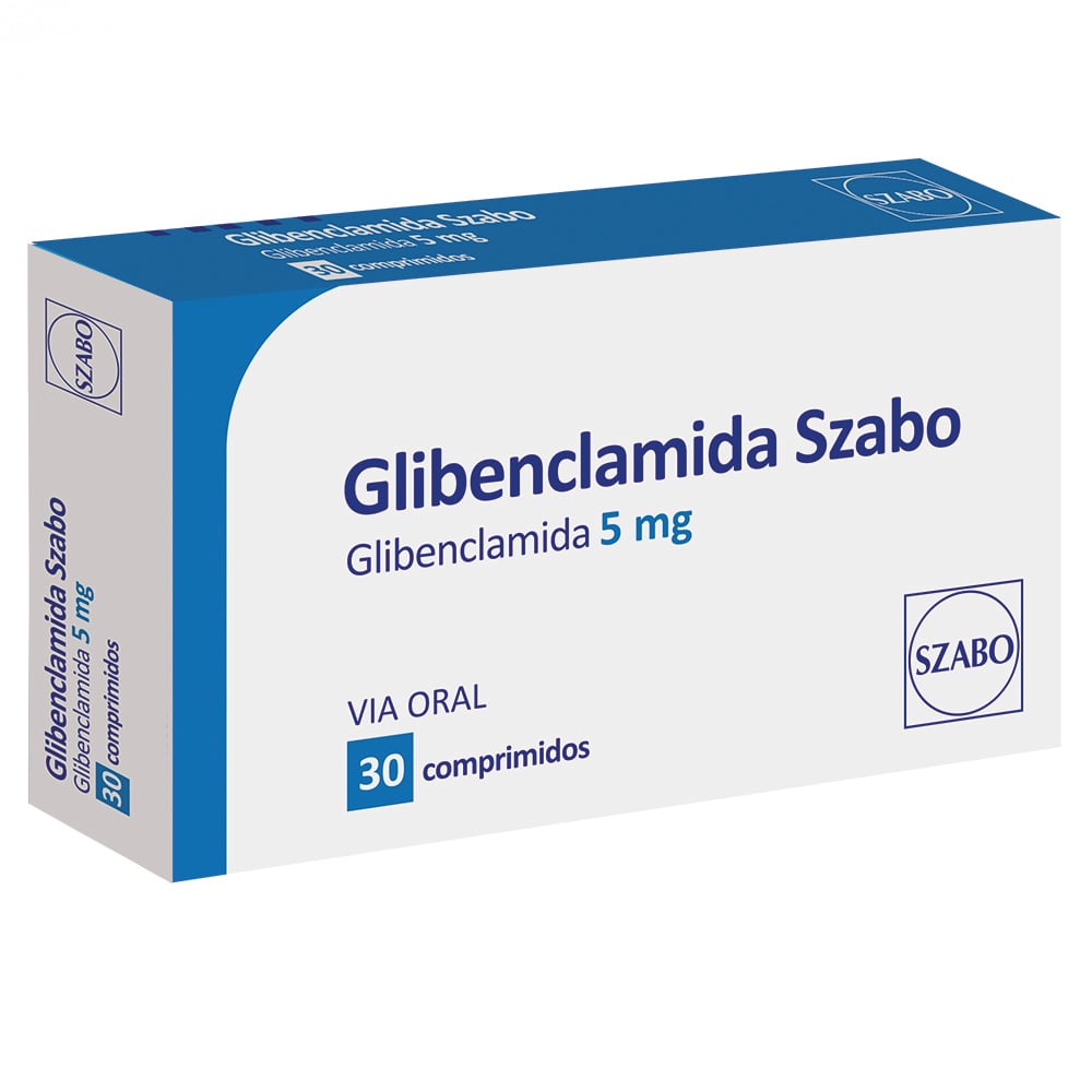 Glibenclamida Szabo 30 Comprimidos