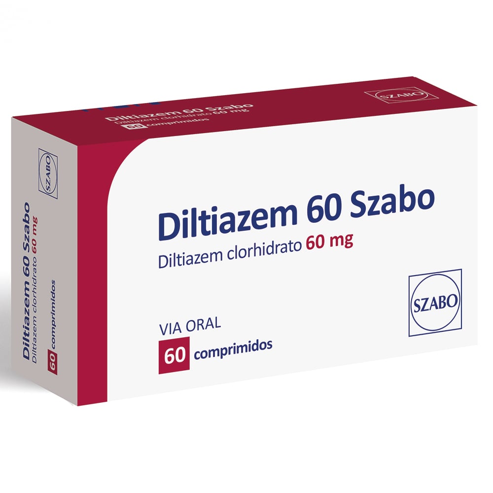 DILTIAZEM 60 MG 60 COMPRIMIDOS