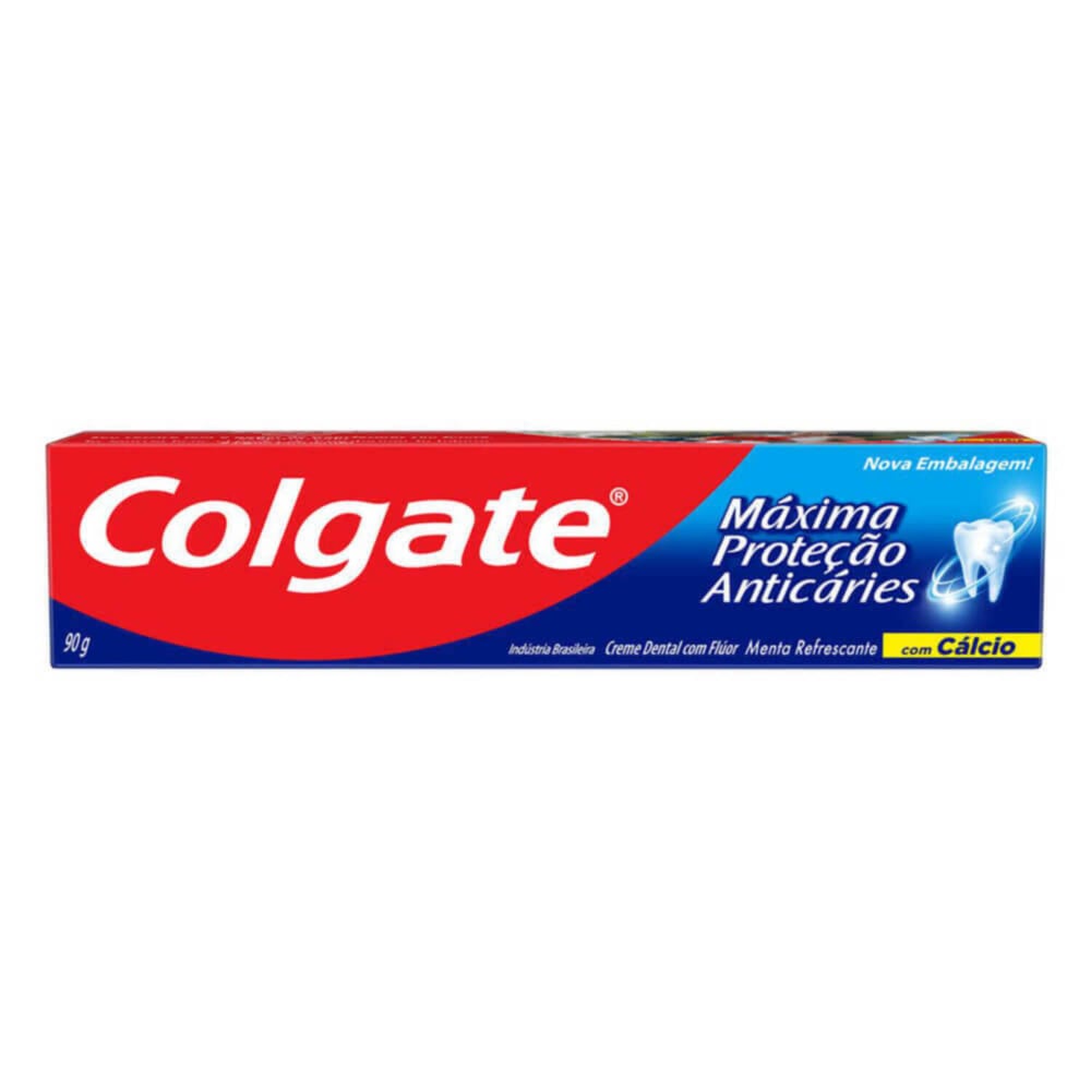 Pasta De Dientes Colgate Mfp Con Cálcio 90 G