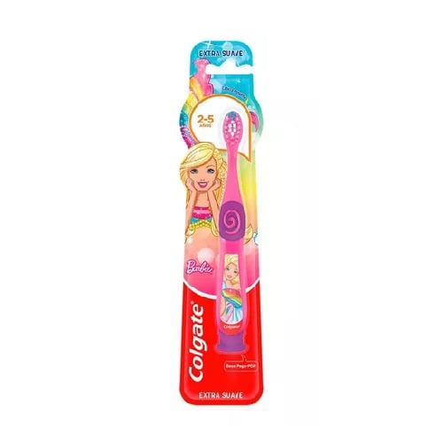 Cepillo De Dientes Colgate 2-5 Años Barbie/bob Esponja