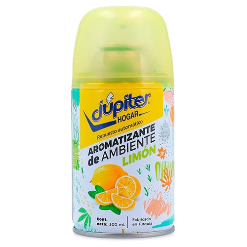 DESODORANTE DE AMBIENTES JUPITER REFIL LIMON