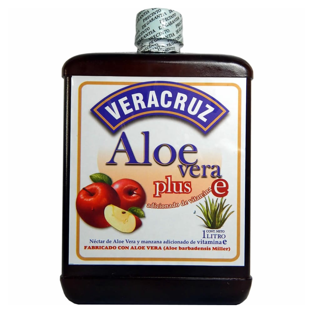 Néctar De Aloe Vera Manzana Y Vitamina E Veracruz Bebible 1 L