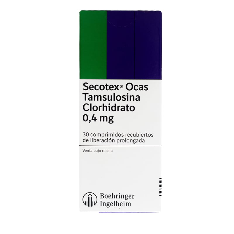 Secotex 0.4 Mg 30 Comprimidos