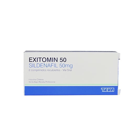 Exitomin 50 Mg 2 Comprimidos