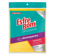 Paño Esfrebom Limpiatodo Amarillo 2 Unidades