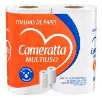 Rollo De Cocina Cameratta 55 Hojas 2 Rollos