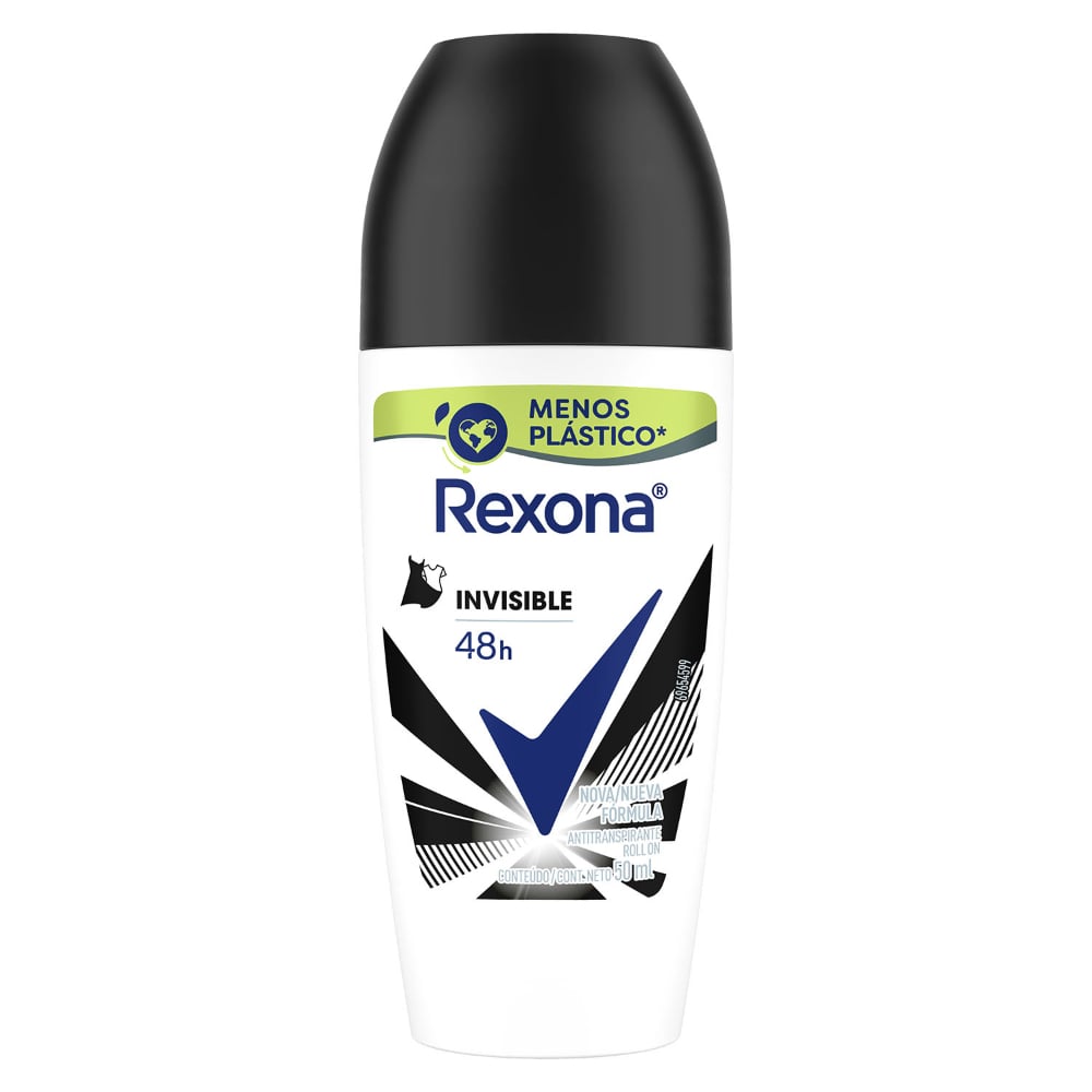 Antitranspirante En Roll On Rexona Women Invisible 50 Ml