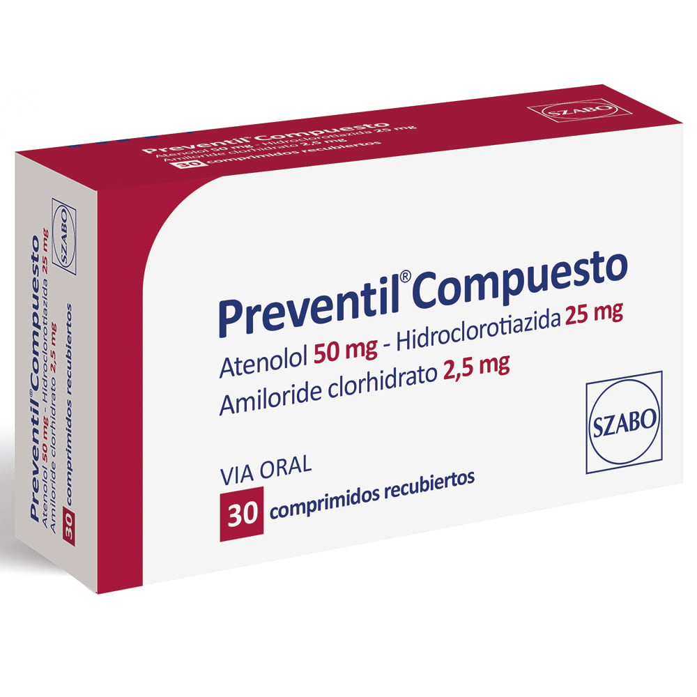 Preventil Compuesto 30 Comprimidos