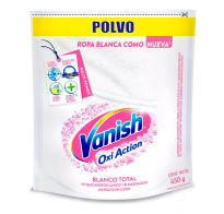 Jabón En Polvo Para Ropa Vanish White Doypack 450 Ml