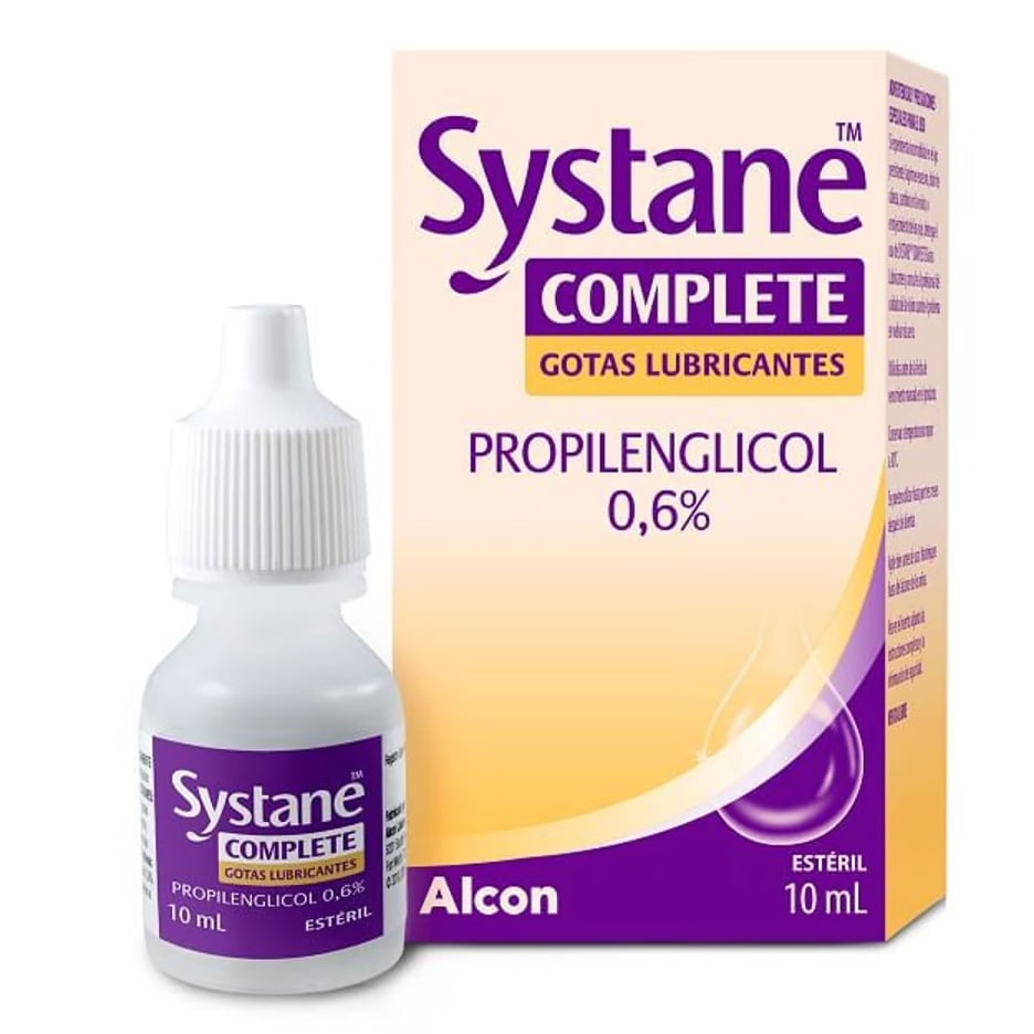 Systane Complete 0.6% Gotas Oftálmicas 10 Ml