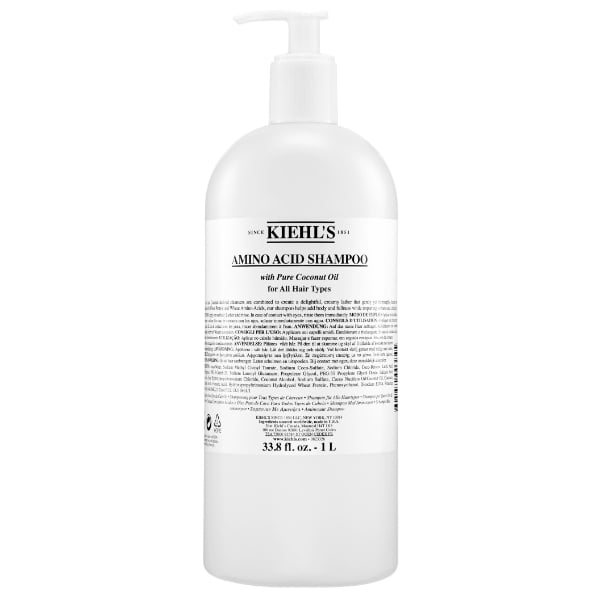 Shampoo Brillo E Hidratación Kiehl's Amino Acid Con Aceite De Coco 1 L