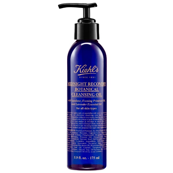 Limpiador Facial Y Desmaquillante Kiehl's En Aceite Midnight Recovery 175 Ml